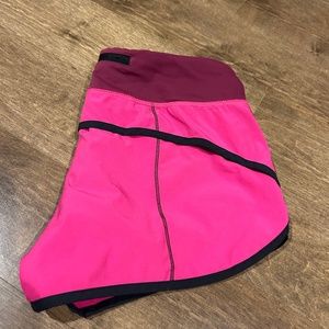 Lululemon speed short size 6